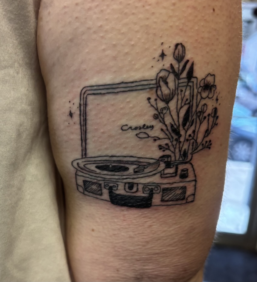 record player